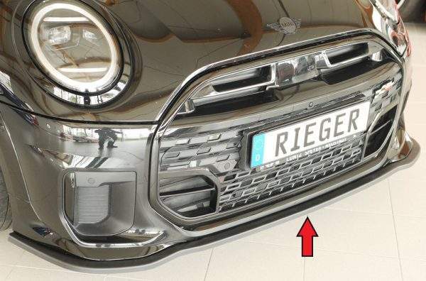 Rieger Spoilerschwert für orig. Frontschürze John Cooper Works Trim i.V.