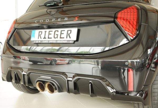 MLTK Heckschürzenaufsatz MLTKM001U (Mittelteil) für orig. Heckschürze John Cooper Works Trim i.V. – Bild 7