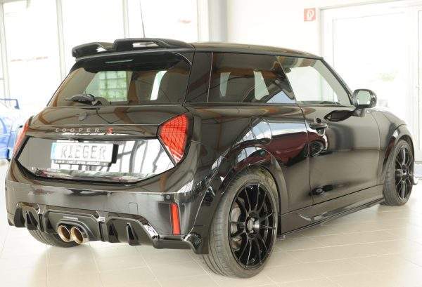 MLTK Heckschürzenaufsatz MLTKM001U (Mittelteil) für orig. Heckschürze John Cooper Works Trim i.V. – Bild 9