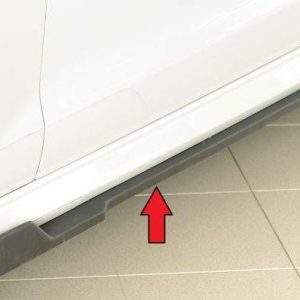 Rieger Seitenschwelleransatz für orig. S-Line Seitenschweller