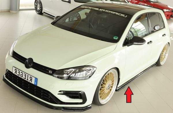 Rieger Seitenschwelleransatz (ca. 19mm) für orig. GTI-/GTD-/GTE-/R-/R-Line-Seitenschweller – Bild 4