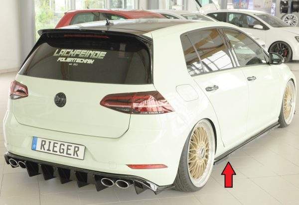 Rieger Seitenschwelleransatz (ca. 19mm) für orig. GTI-/GTD-/GTE-/R-/R-Line-Seitenschweller – Bild 8
