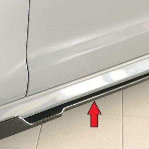 Rieger Seitenschwelleransatz für orig. S-Line Seitenschweller