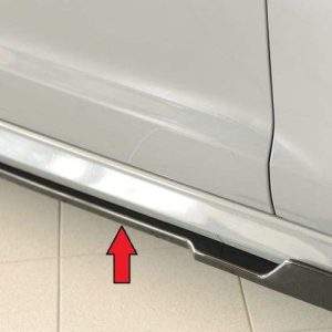 Rieger Seitenschwelleransatz für orig. S-Line Seitenschweller