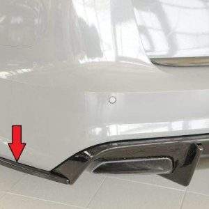 Rieger Heckschürzenansatz seitlich links für orig. S-Line Heckschürze