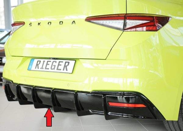 Rieger Heckeinsatz für orig. Sportline- / RS-Heckschürze
