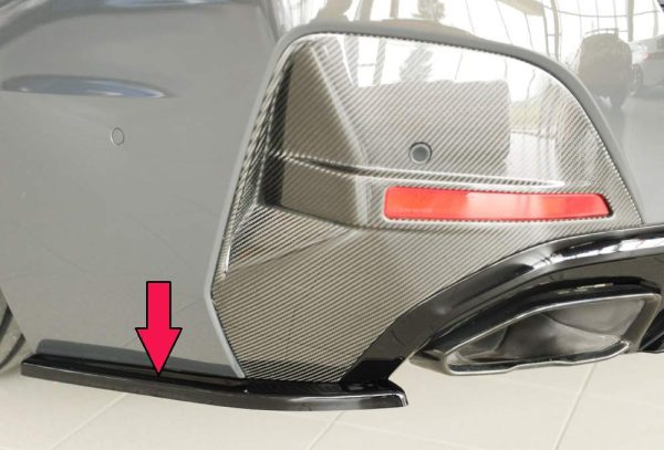 Rieger Heckschürzenansatz seitlich links