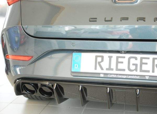 Rieger Heckeinsatz (für Fzg. mit AHK) ohne Endrohraussparung – Bild 7