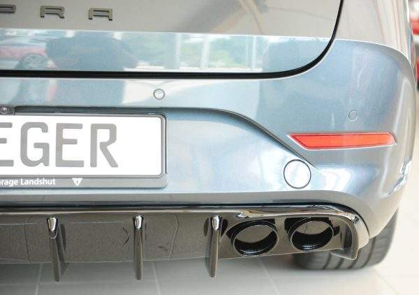 Rieger Heckeinsatz (für Fzg. mit AHK) ohne Endrohraussparung – Bild 8