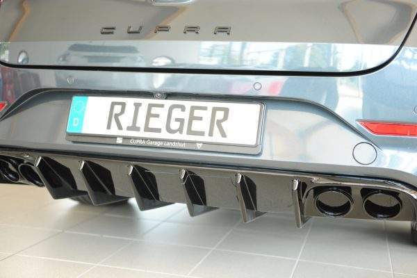 Rieger Heckeinsatz (für Fzg. mit AHK) ohne Endrohraussparung – Bild 9