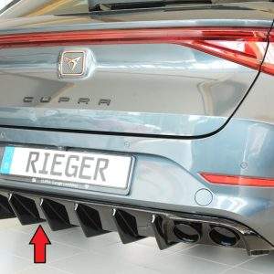 Rieger Heckeinsatz (für Fzg. ohne AHK) ohne Endrohraussparung