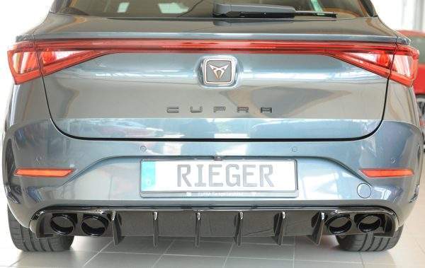 Rieger Heckeinsatz (für Fzg. ohne AHK) ohne Endrohraussparung – Bild 4