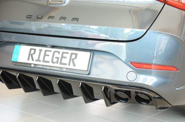 Rieger Heckeinsatz (für Fzg. ohne AHK) ohne Endrohraussparung – Bild 8