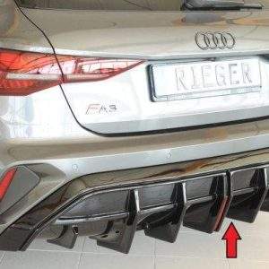 Rieger Heckeinsatz für orig. ESD ohne Endrohraussparung