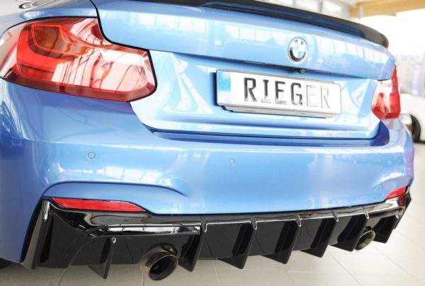 Rieger Heckeinsatz nur für M-Paket-Heckschürze – Bild 4