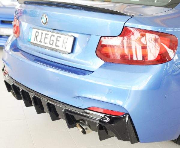 Rieger Heckeinsatz nur für M-Paket-Heckschürze – Bild 7