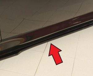 Rieger Seitenschwelleransatz für orig. M-Sport-Paket-Seitenschweller