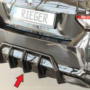 Rieger Heckeinsatz (Mittelteil) für M-Sport-Paket-Heckschürze