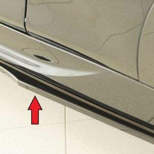 Rieger Seitenschwelleransatz für orig. Schweller John Cooper Works Trim i.Vorb.
