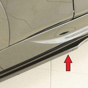 Rieger Seitenschwelleransatz für orig. Schweller John Cooper Works Trim i.Vorb.