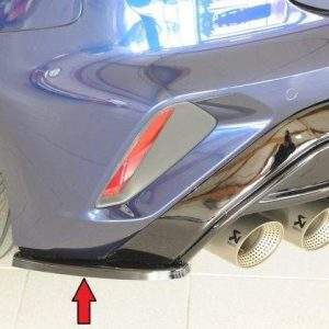 Rieger Heckschürzenansatz seitlich links für RIEGER Heckeinsatz