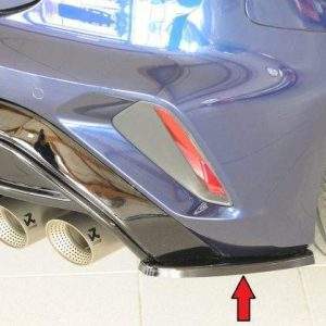 Rieger Heckschürzenansatz seitlich rechts für RIEGER Heckeinsatz