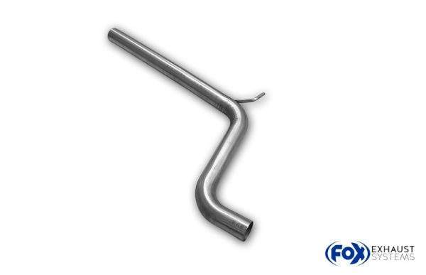 VW Polo AW GTI mit OPF Vorschalldämpferersatzrohr