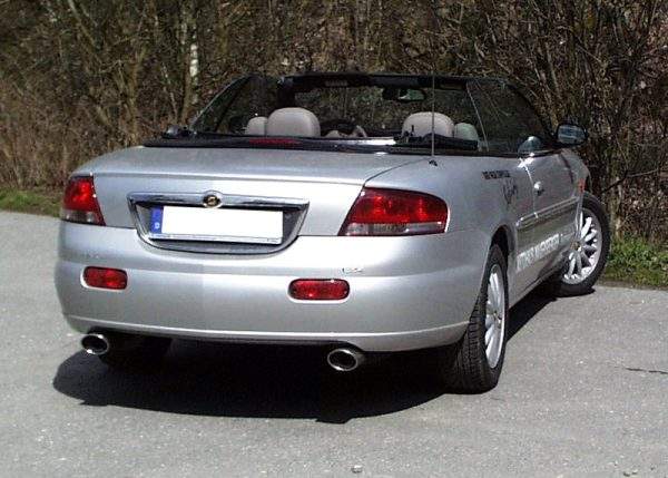 Chrysler Sebring Coupe&Cabrio Typ JR Endschalldämpfer rechts/links - 115x85 Typ 33 rechts/links – Bild 7