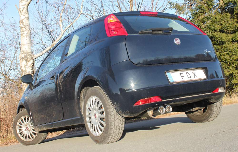 Fiat Grande Punto 199 - Benzin Endschalldämpfer - 2x76 Typ 13 – Bild 7