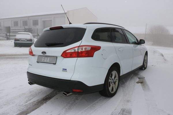 Ford Focus III Ecoboost - Turnier/ Kombi Endschalldämpfer Ausgang rechts/links - 106x71 Typ 32 rechts/links – Bild 7