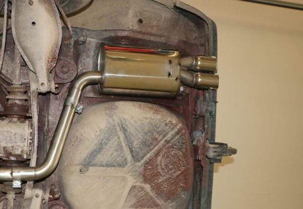 Mercedes 190 W201 Endschalldämpfer - 2x76 Typ 16 – Bild 6