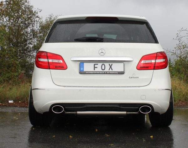 Mercedes B-Klasse - 246 Endschalldämpfer quer Ausgang rechts/links - 140x90 Typ 32 rechts/links – Bild 7