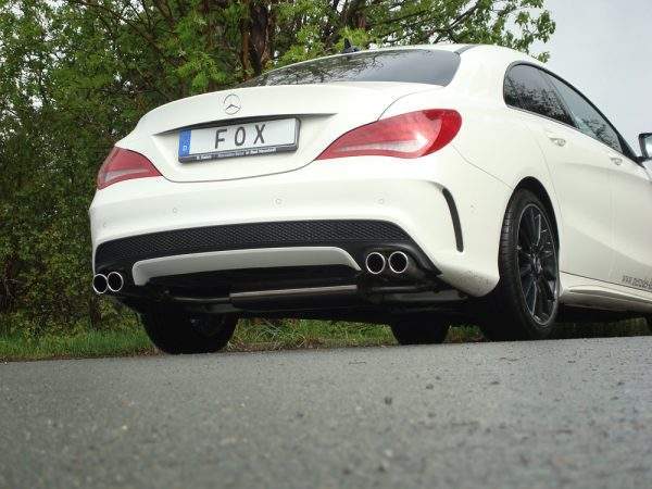 Mercedes CLA - C117/ X117 Frontantrieb Endschalldämpfer quer Ausgang rechts/links - 2x80 Typ 12 rechts/links – Bild 8