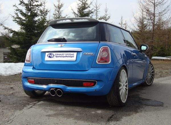 Mini Cooper S R56 Endschalldämpfer Ausgang mittig - 2x100 Typ 16 – Bild 8
