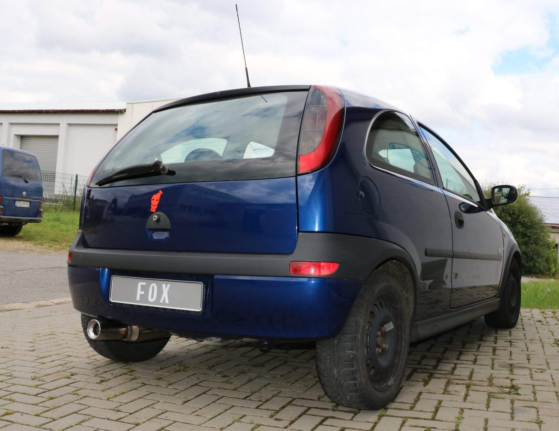 Opel Corsa C Endschalldämpfer - 1x90 Typ 13 – Bild 7