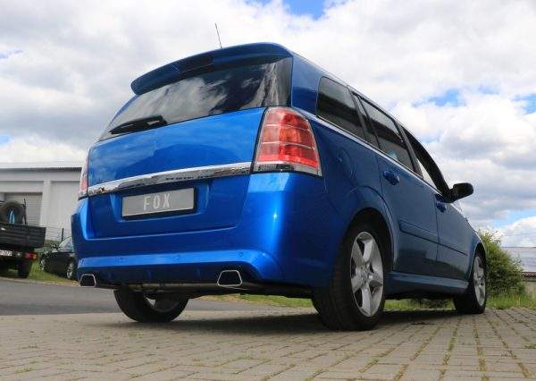 Opel Zafira B OPC Endschalldämpfer Ausgang rechts/links - 142x78 Typ 61 rechts/links – Bild 7