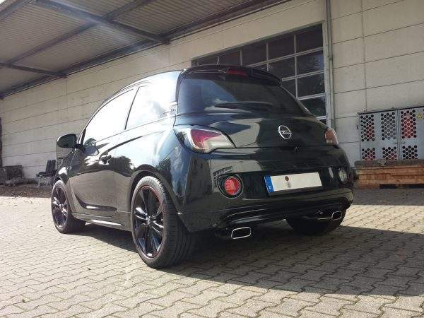 Opel Adam Endschalldämpfer quer Ausgang rechts/links - 145x65 Typ 59 rechts/links – Bild 7