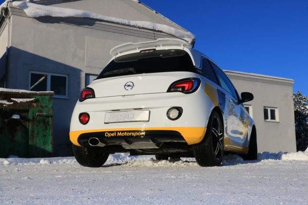 Opel Adam S Endschalldämpfer quer Ausgang links - 140x90 Typ 44 links – Bild 7