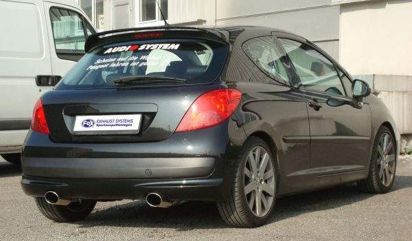 Peugeot 207/ 207 SW/ 208 Endschalldämpfer Ausgang rechts/links - 115x85 Typ 32 rechts/links – Bild 7