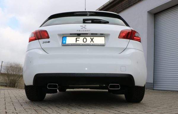 Peugeot 308 II Endschalldämpfer Ausgang rechts/links - 145x65 Typ 59 rechts/links – Bild 7