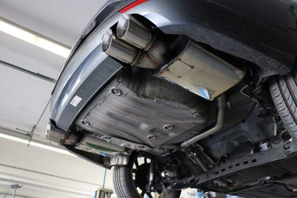 Seat Leon 5F ST - Starre Hinterachse Endschalldämpfer rechts/links - 2x90 Typ 25 rechts/links – Bild 7