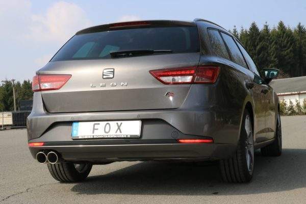Seat Leon 5F ST - Einzelradaufhängung Endschalldämpfer - 2x90 Typ 16 – Bild 7