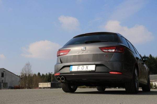Seat Leon 5F ST - Einzelradaufhängung Endschalldämpfer - 2x90 Typ 16 – Bild 8