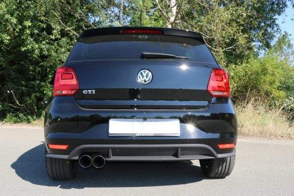 VW Polo 6R - GT und GTI Endschalldämpfer 63,5mm - 2x90 Typ 14 – Bild 7