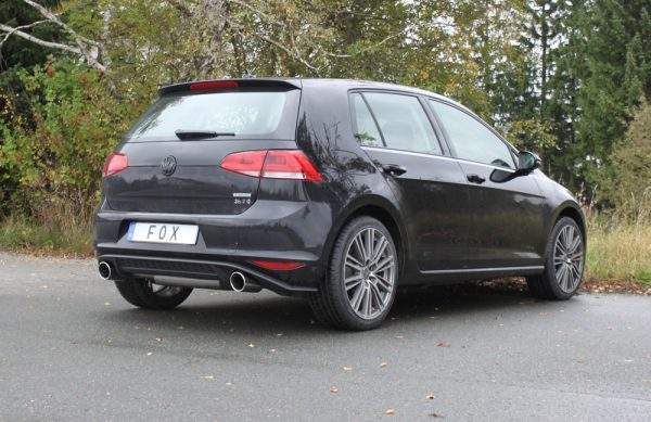 VW Golf VII - starre Hinterachse - GTI-Optik Endschalldämpfer rechts/links - 1x100 Typ 16 rechts/links – Bild 7