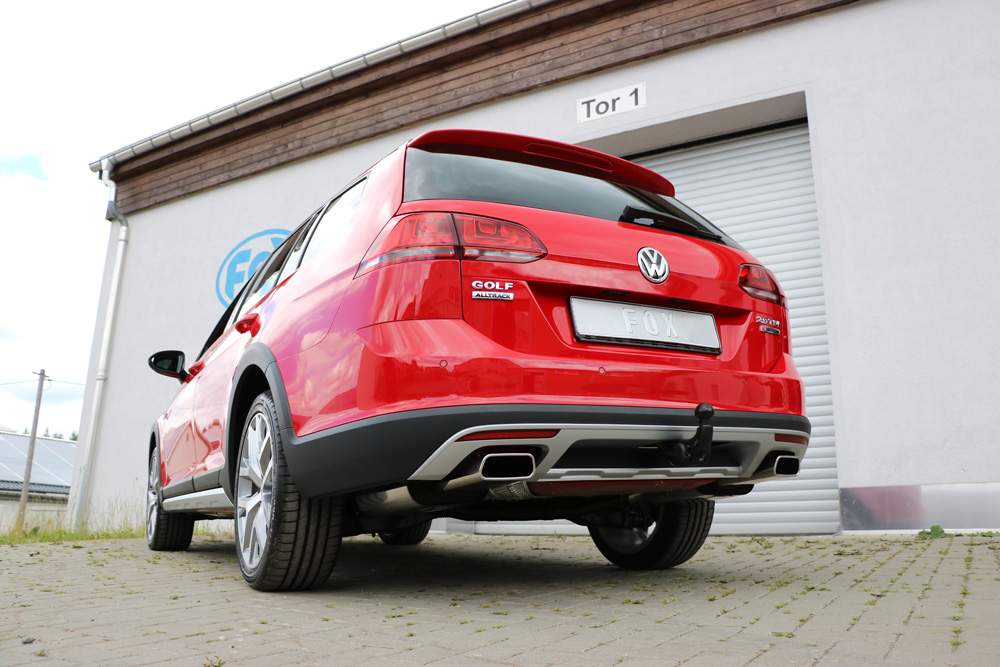 VW Golf VII Variant 4-Motion Alltrack Endschalldämpfer rechts/links - 145x65 Typ 59 rechts/links – Bild 7