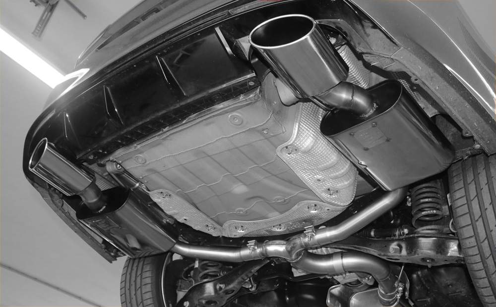 VW Golf VII Variant R - 4-Motion Endschalldämpfer rechts/links - 160x90 Typ 38 rechts/links – Bild 8