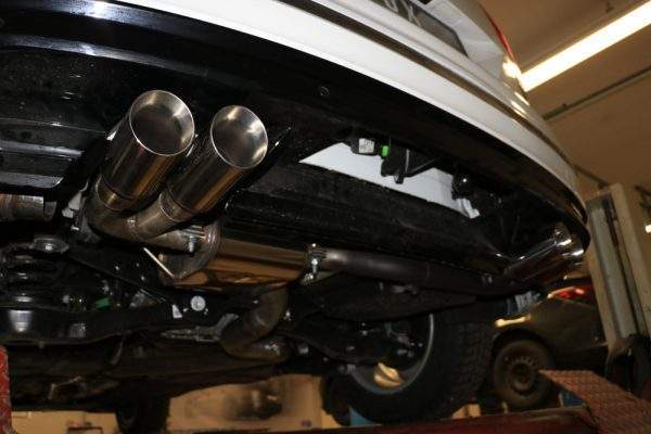 VW Tiguan II Diesel - 4motion Endschalldämpfer quer - 2x80 Typ 25 rechts/links – Bild 7