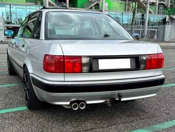 Audi 80 Typ B4 Limousine & Avant Endschalldämpfer zweiflutig - 2x76 Typ 13 – Bild 4
