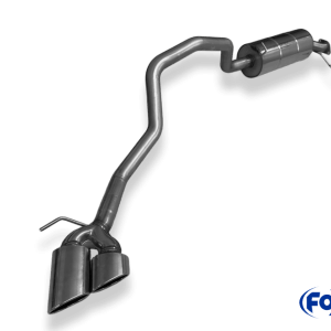 Ford Raptor - Doppelkabine Endschalldämpfer Sidepipe, Ausgang an der rechten Fahrzeugseite hinter dem Hinterrad  - 2x115x85 Typ 38